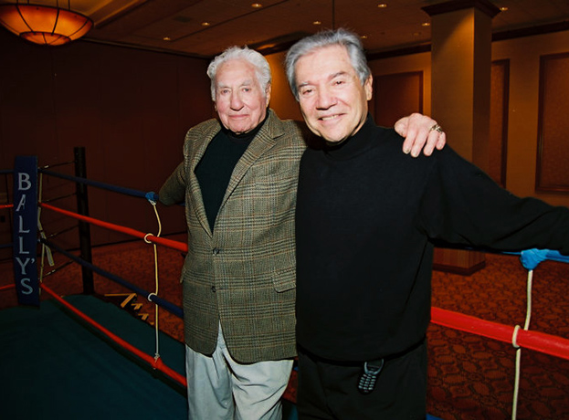 Budd Schulberg (On the Waterfront) and Ron Ross