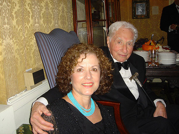 Budd Schulberg and Sue Ross