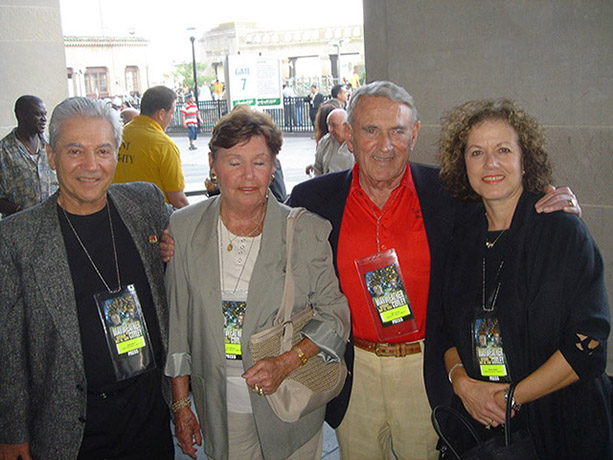 Ron Ross, Nancy and Gill Clancy, and Susan Ross