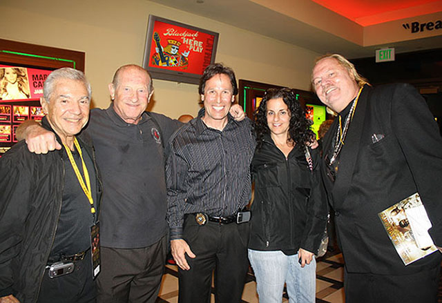 Ron Ross, Dr, Alan Fields, Tom Molloy and his wife, and Johnny Bos
