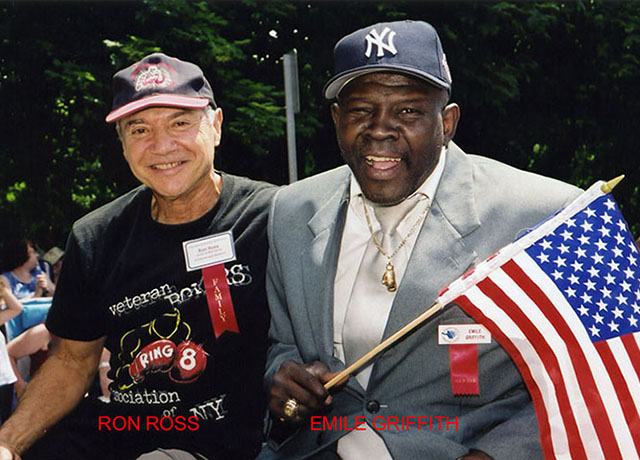 Ross Ross with Emile Griffith